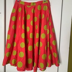 Unique Vintage Circle Skirt Sz M